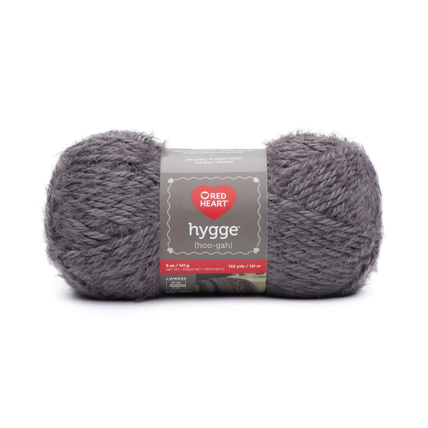 Red Heart Hygge Yarn - Sterling - 5oz