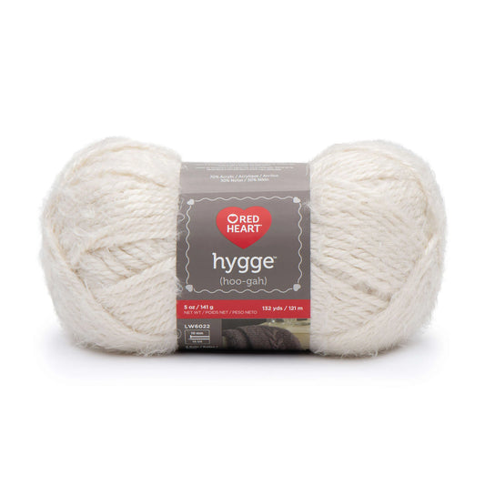Red Heart Hygge Yarn - Pearl - 5oz