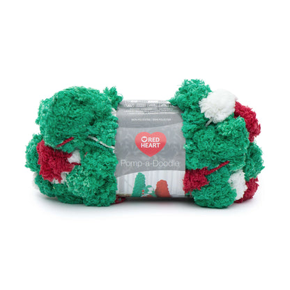 Red Heart Pomp a Doodle Yarn Skein - Holiday