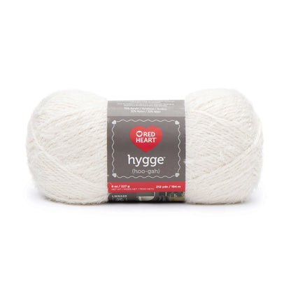 Red Heart Hygge Yarn - Pearl - 8oz