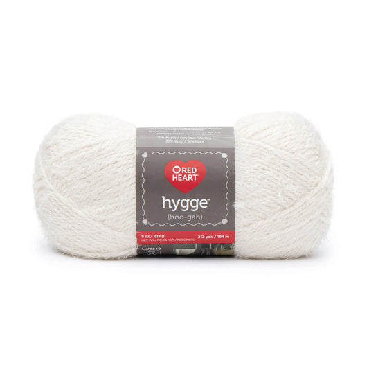 Red Heart Hygge Yarn - Pearl - 8oz