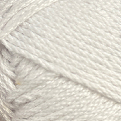 Close-up of a ball of white yarn