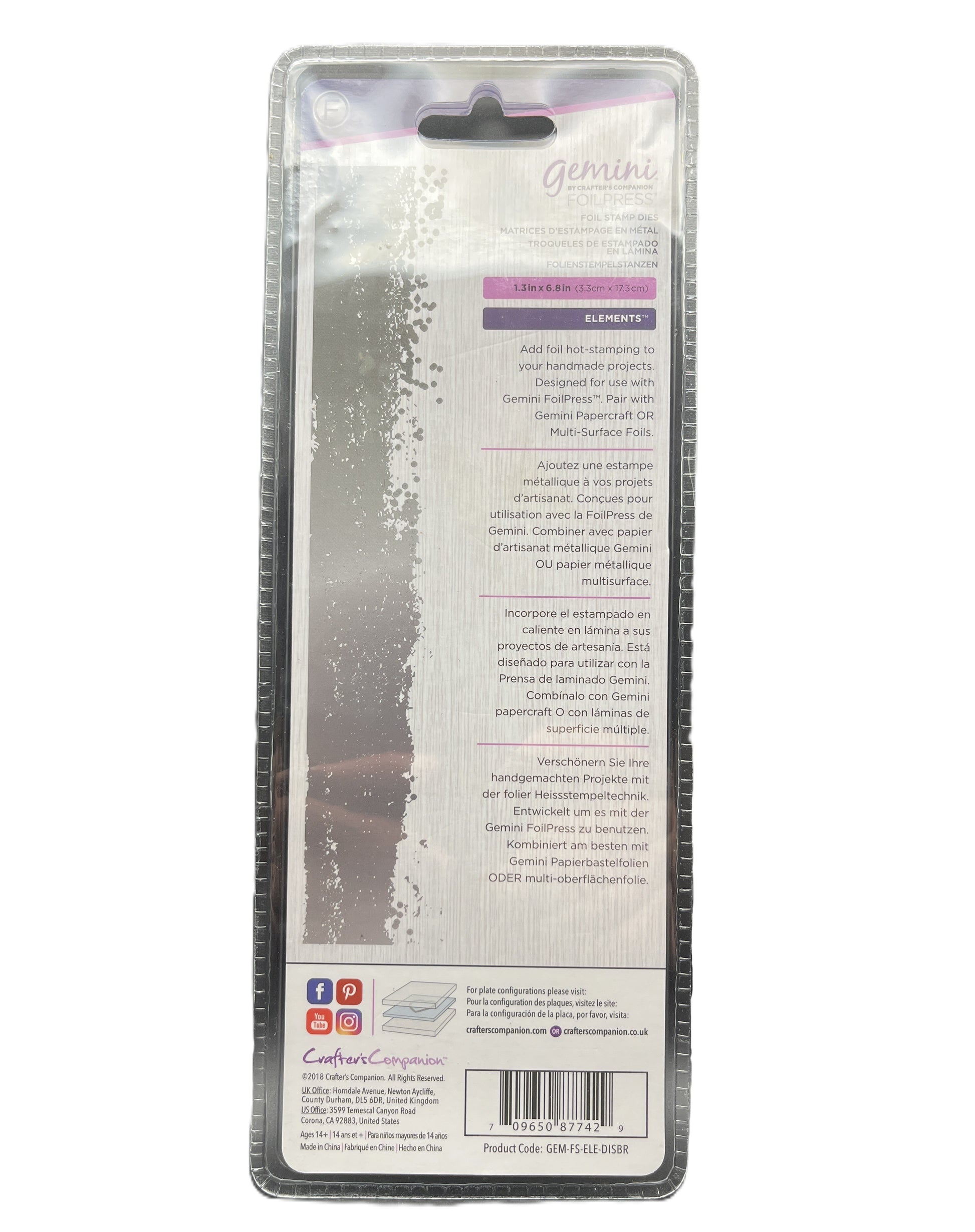Back view of a product packaging with text and branding on a white background