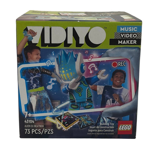 LEGO Vidiyo Alien DJ Beatbox toy set packaging on a white background