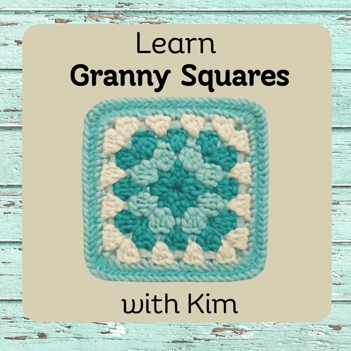 Intro to Granny Squares Crochet Class - Sat Oct 24h at 2:30