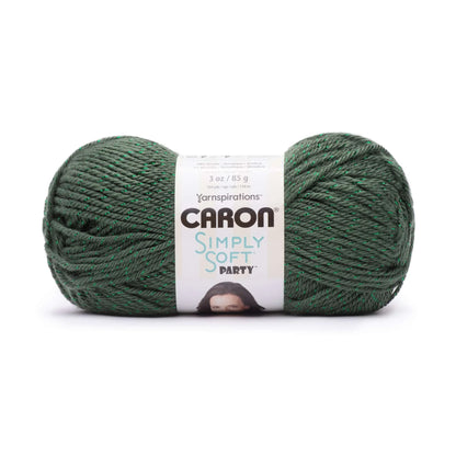 Caron Simply Soft Party Yarn - Dark Sage Sparkle