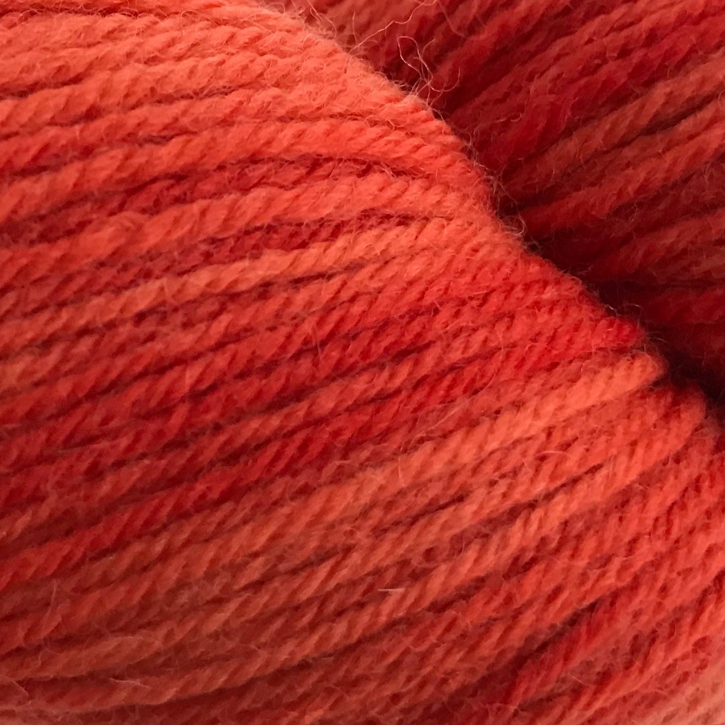 Close-up of red yarn ball