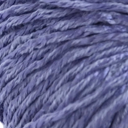 Close-up of a ball of purple yarn