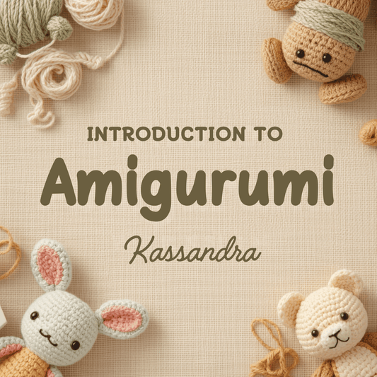 Introduction to Amigurumi Crochet Class - Sat Nov 21st at 2:30pm