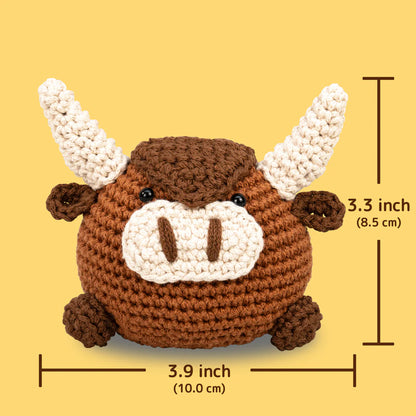 HIGHLAND BULL - Crochet Kit by YeeZhee