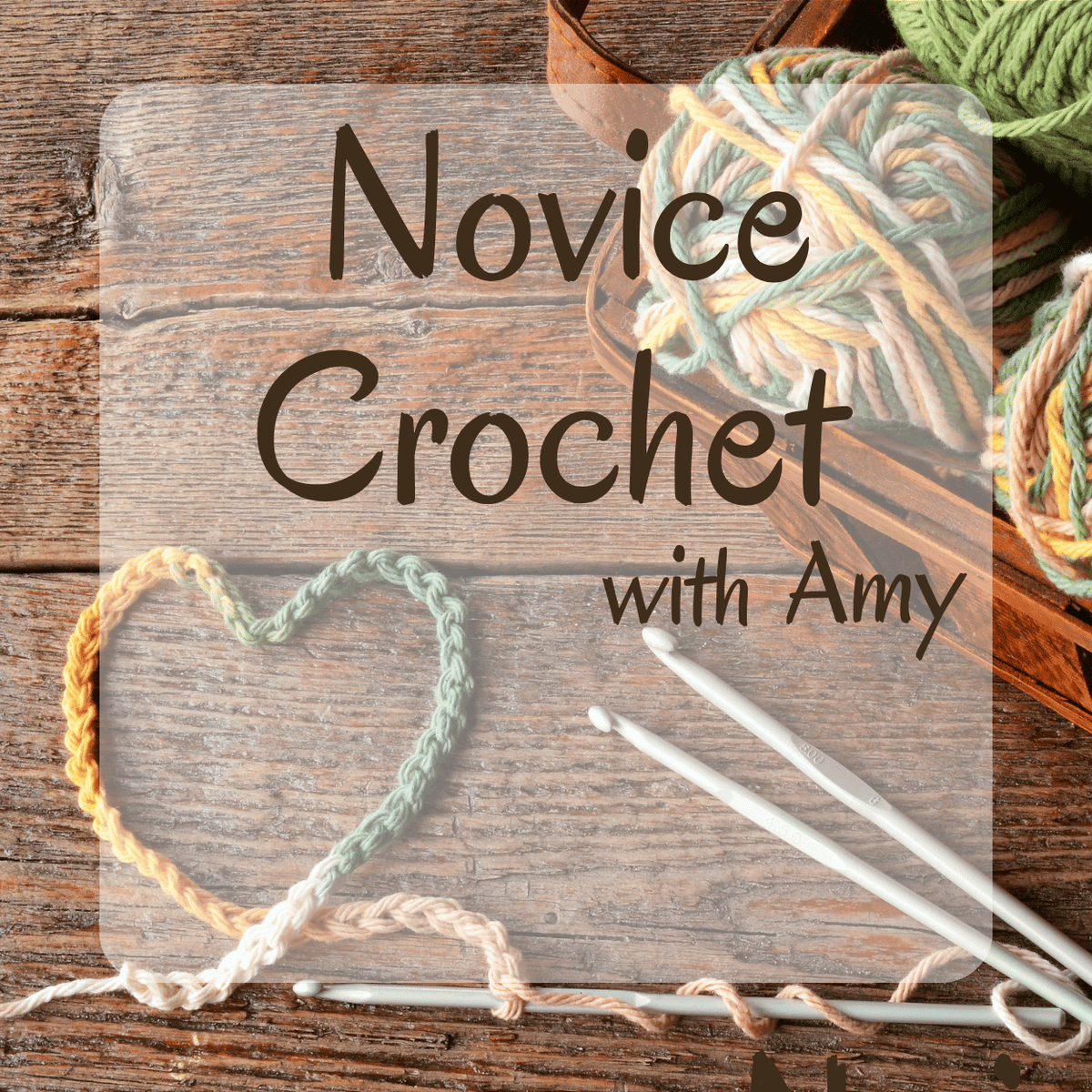 Novice / Beginner Crochet Class - Wed Nov 4th at 4:30
