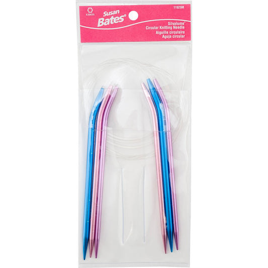 Susan Bates Silvalume 29" Circular Knitting Needle US- 6, 7, 8 / 4.0, 4.5, 5.0 mm
