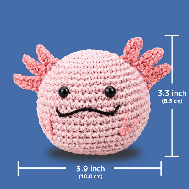 AXOLOTL Crochet Kit by YeeZhee