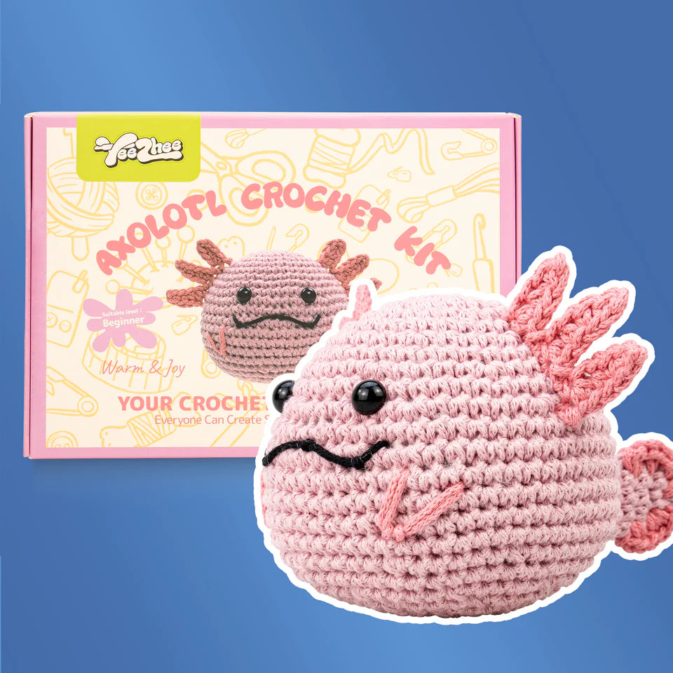 AXOLOTL Crochet Kit by YeeZhee