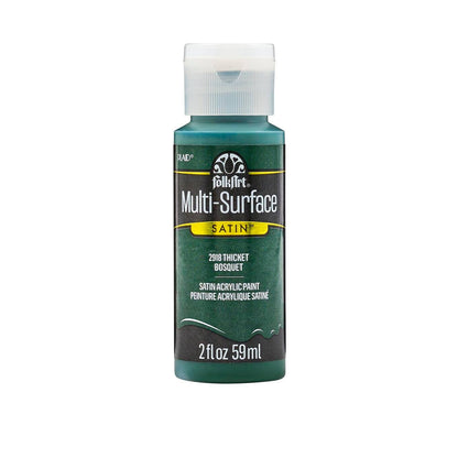 FolkArt Multi-Surface Satin Acrylic Paint 2 oz - 2918 Thicket