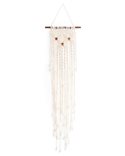 Make-ramé™ Macrame Wall Hanging Kit - Three Flowers