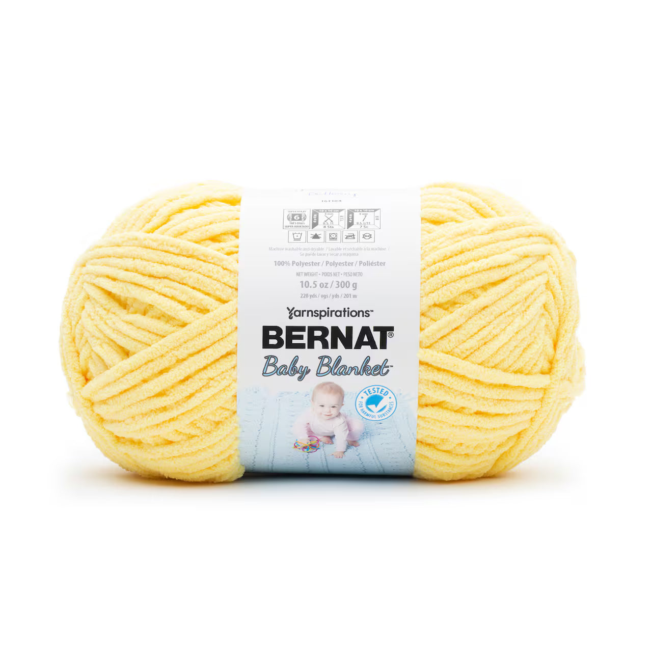Bernat Baby Blanket Yarn Baby Buttercup - 300g
