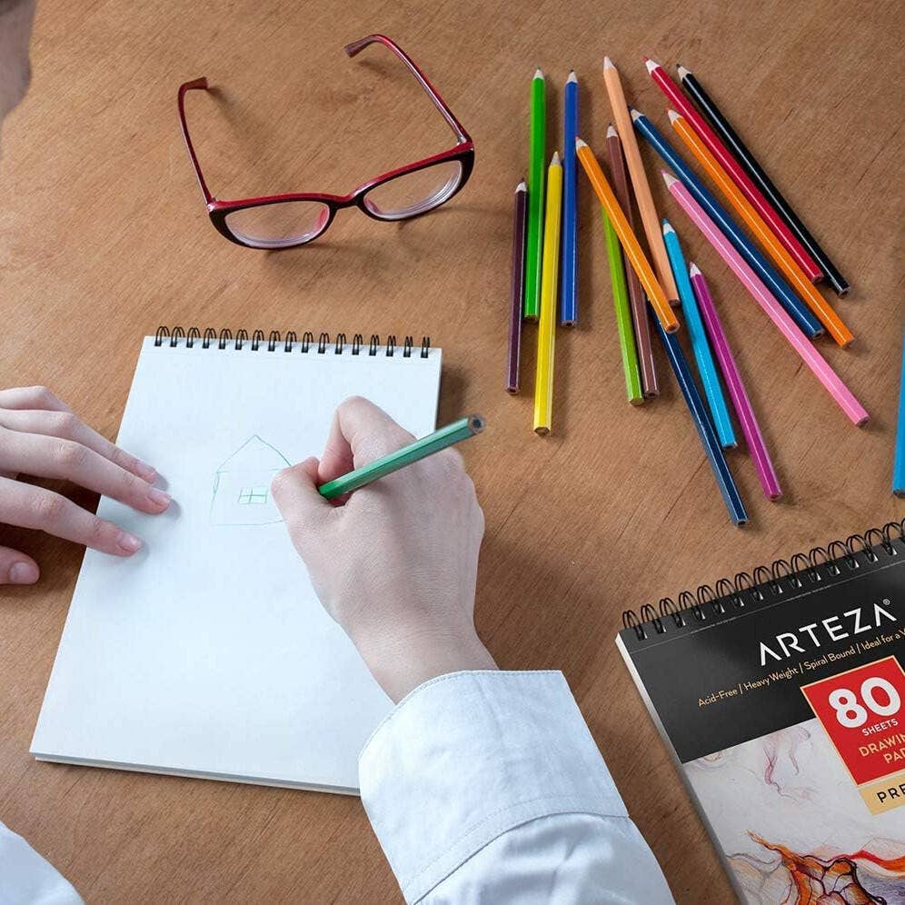 Arteza® Drawing Pad 9" x 12" - 80 Sheets