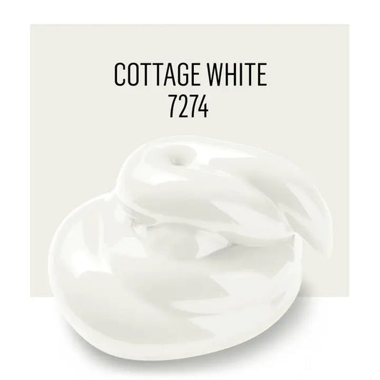 FolkArt Multi-Surface Satin Acrylic Paint 2 oz - 7274 Cottage White