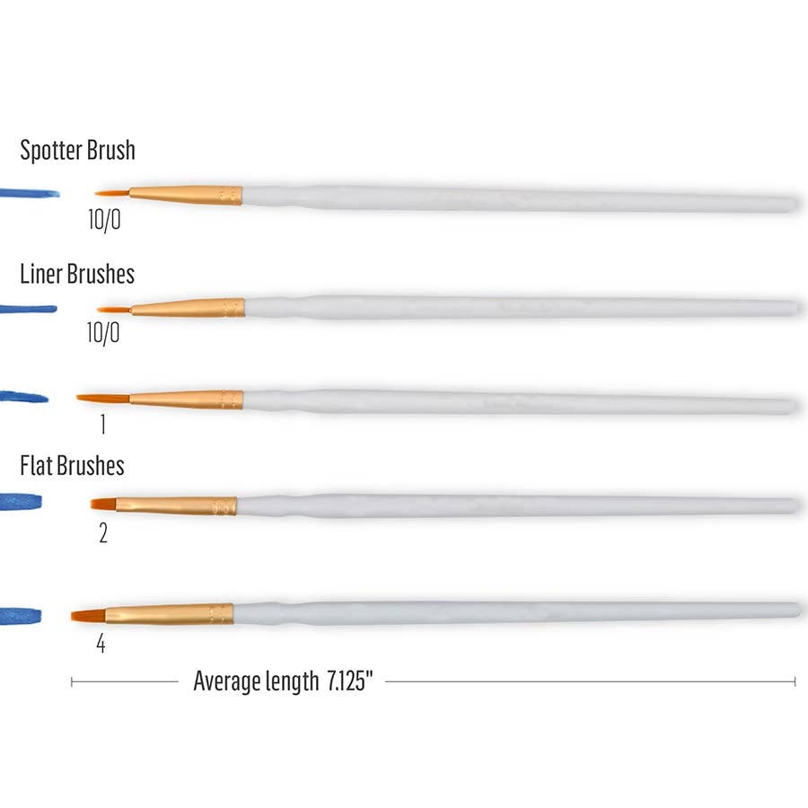 Folkart ® Detail Brush Set, 10-Piece