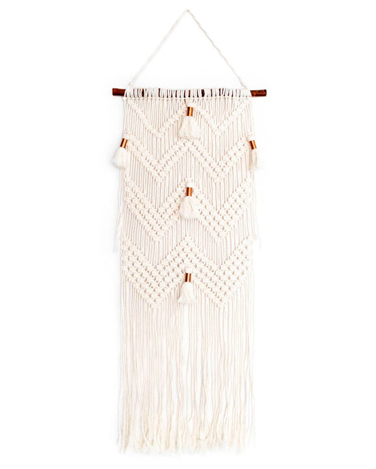Make-ramé™ Macrame Wall Hanging Kit - Tassels & Chevrons