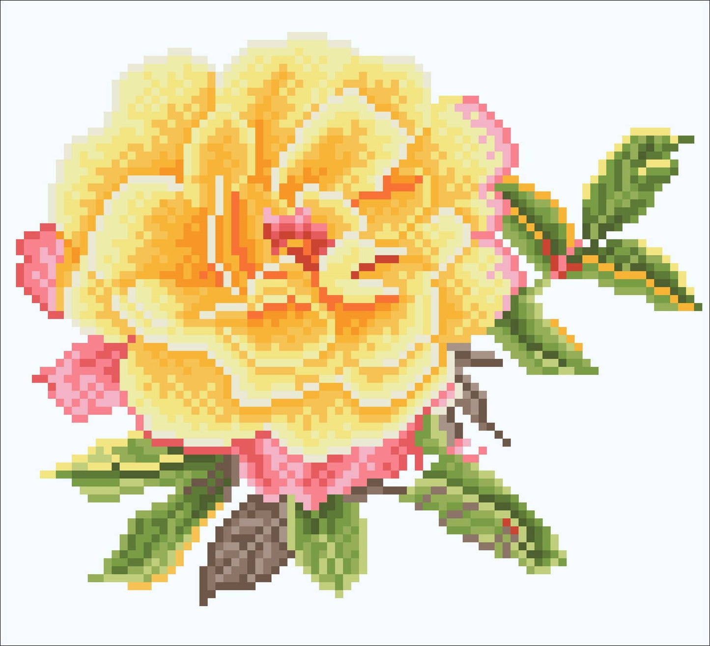 Watercolour Rose - Diamond Dotz Art Kit