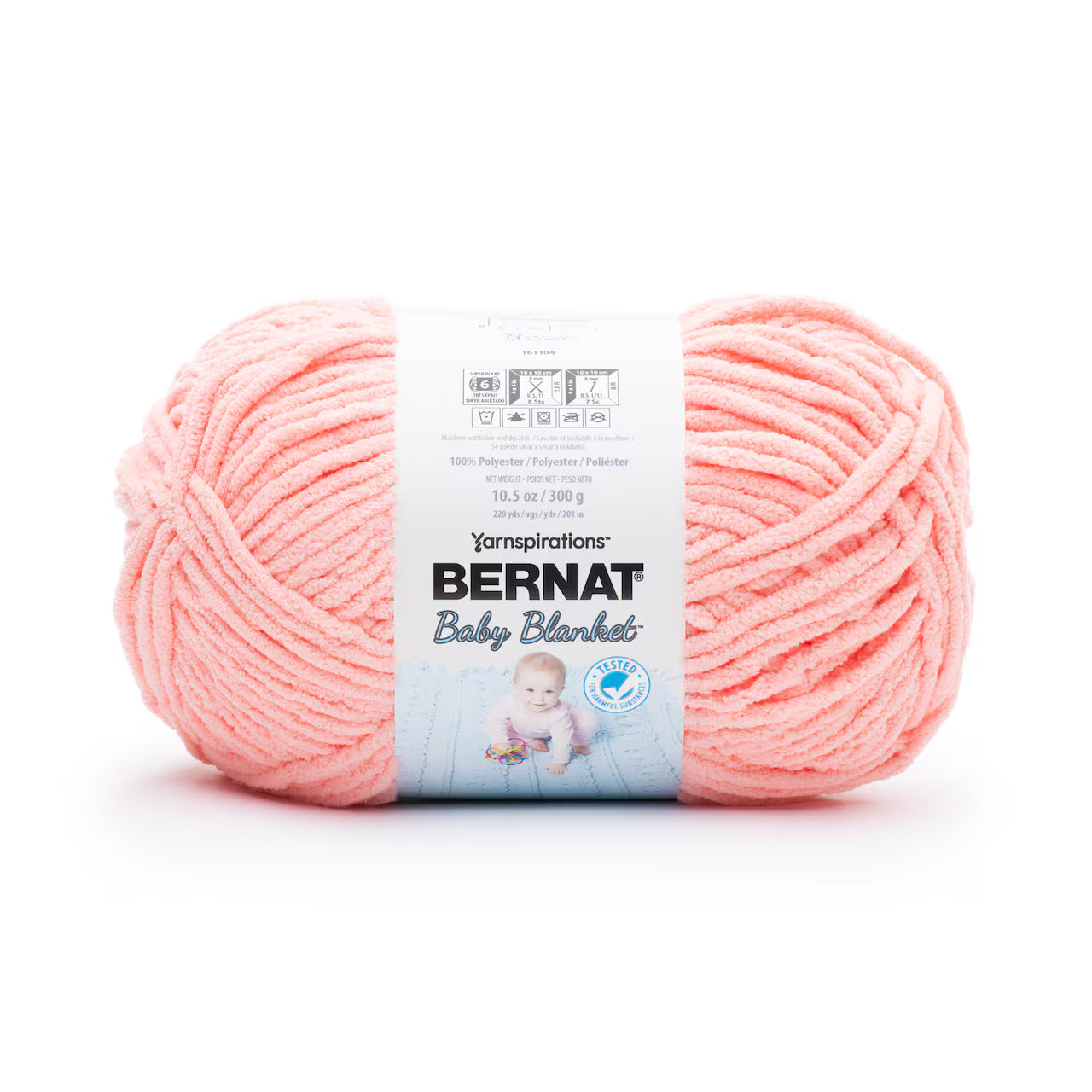 Bernat Baby Blanket Yarn Coral Blossom - 300g