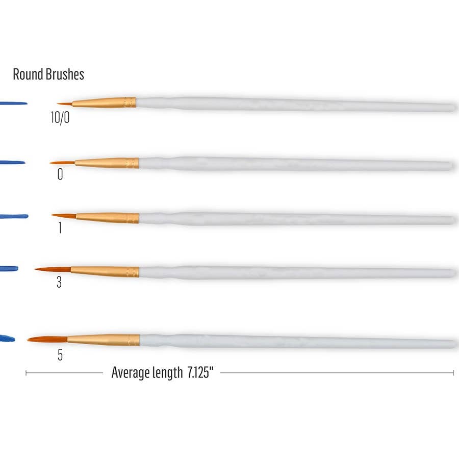 Folkart ® Detail Brush Set, 10-Piece