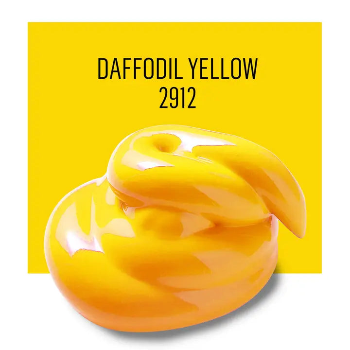 FolkArt Multi-Surface Satin Acrylic Paint 2 oz - 2912 Daffodil Yellow