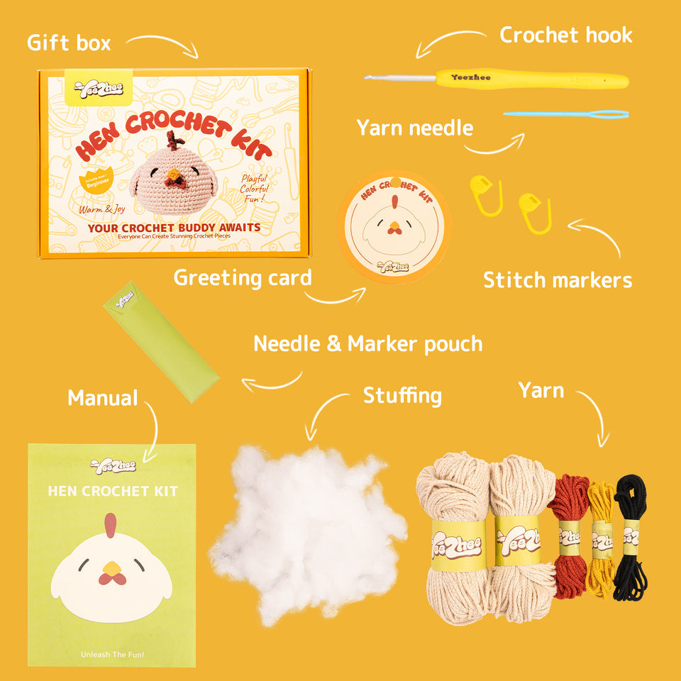 HEN - Crochet Kit by YeeZhee