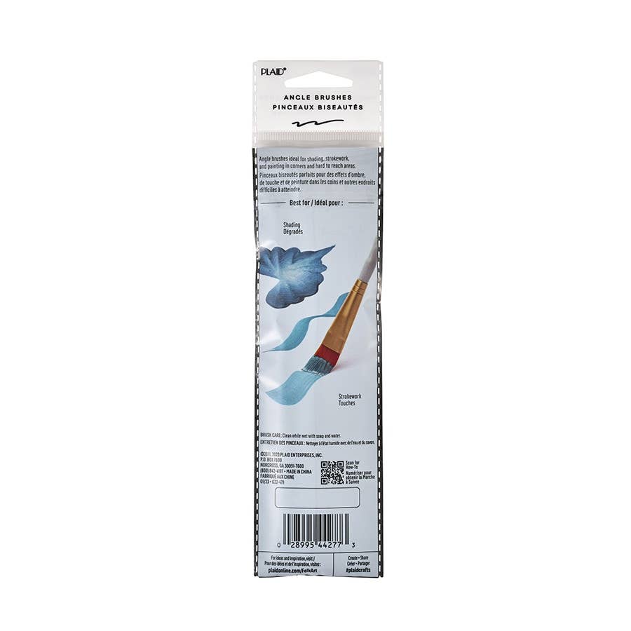 Folkart ® Angle Brush Set, 5-Piece