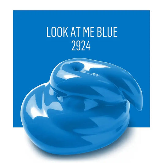 FolkArt Multi-Surface Satin Acrylic Paint 2 oz - 2924 Look At Me Blue
