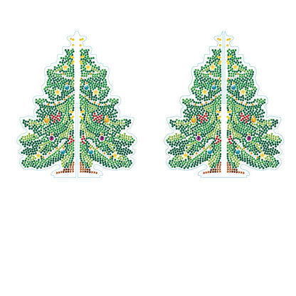 Diamond Dotz Art Kit Christmas Tree Centerpiece 3D Stand-up