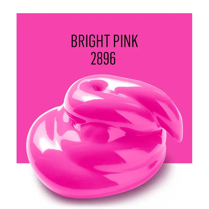 FolkArt Multi-Surface Satin Acrylic Paint 2 oz - 2896 Bright Pink