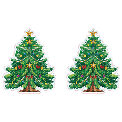 Diamond Dotz Art Kit Christmas Tree Centerpiece 3D Stand-up
