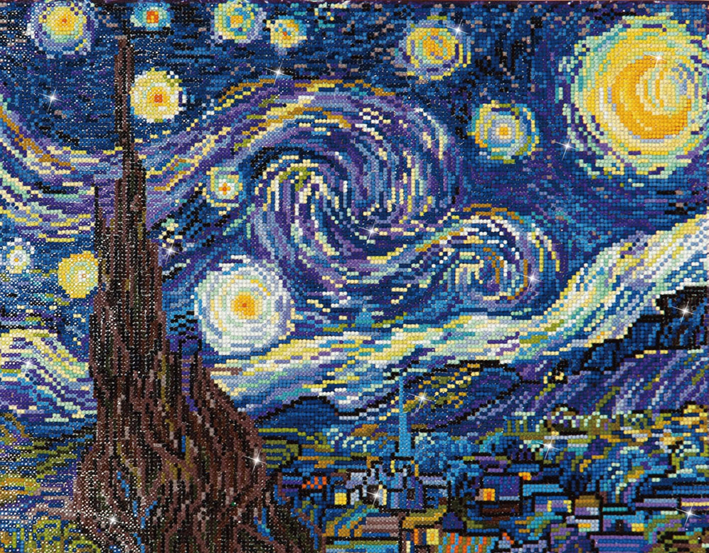 Diamond Dotz Art Kit - Starry Night (Van Gogh) - 16” x 20”
