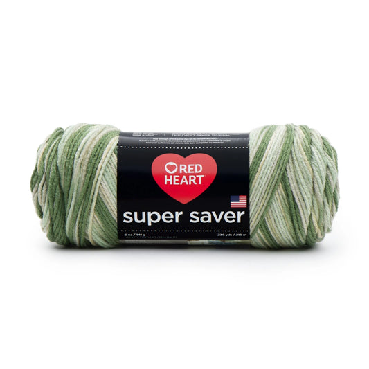 Red Heart Super Saver Yarn Skein - Desert Camo 5oz