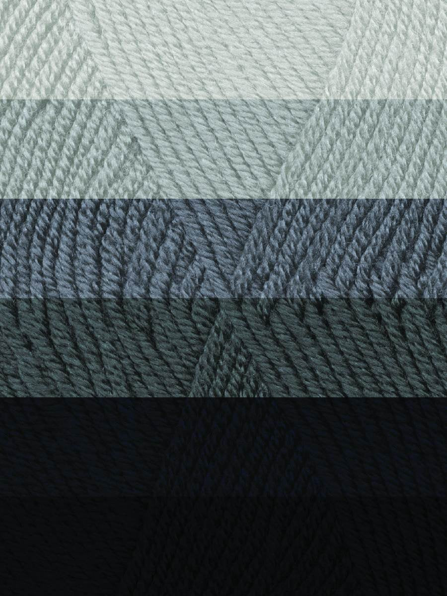 Close-up of fabric with a checkered pattern in blue and gray tones.
