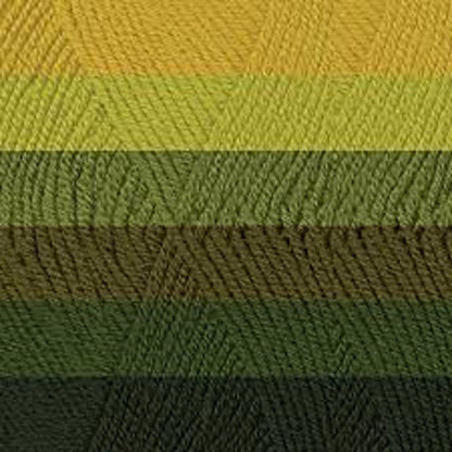 Close-up of green and yellow striped fabric texture