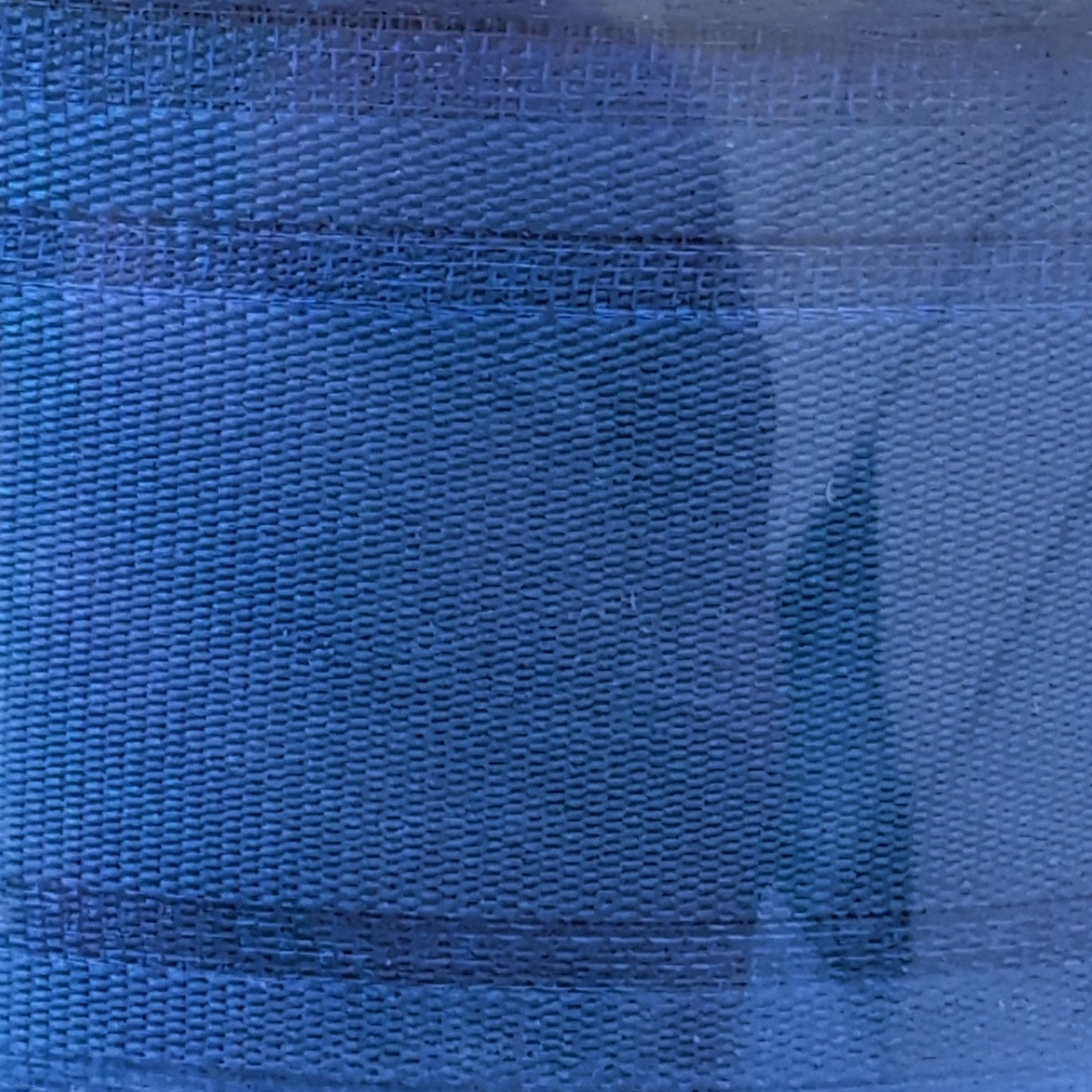 Blue Satin Mesh - 1.5" Wire-Edged Ribbon 50 yd Roll