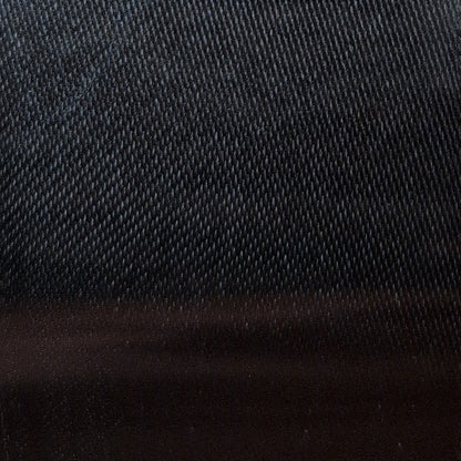 Close-up of black denim fabric texture