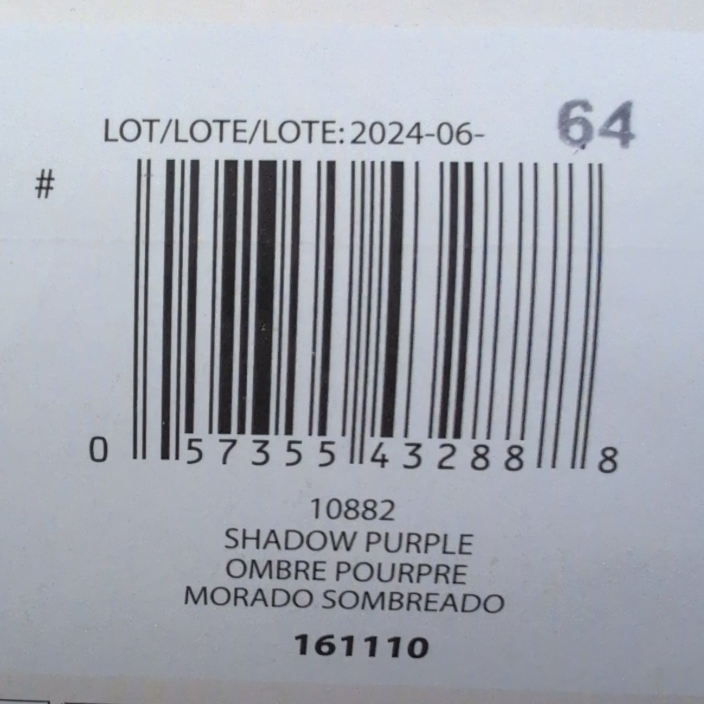 Bernat Blanket Yarn Skein - Shadow Purple 300g