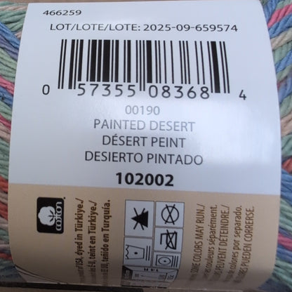 Lily Sugar ‘n Cream - Painted Desert 2oz Yarn Skein