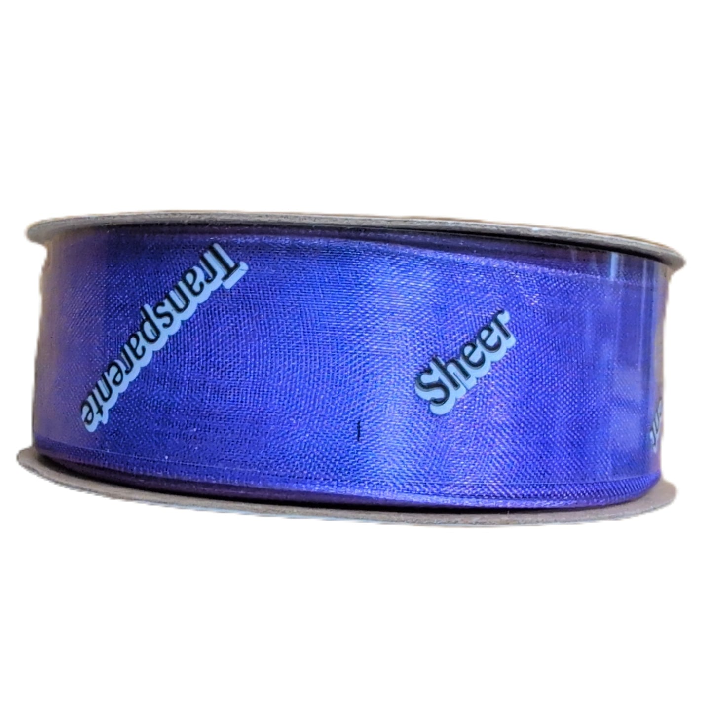Offray 7/8 in x 21 ft Sheer Ribbon Purple