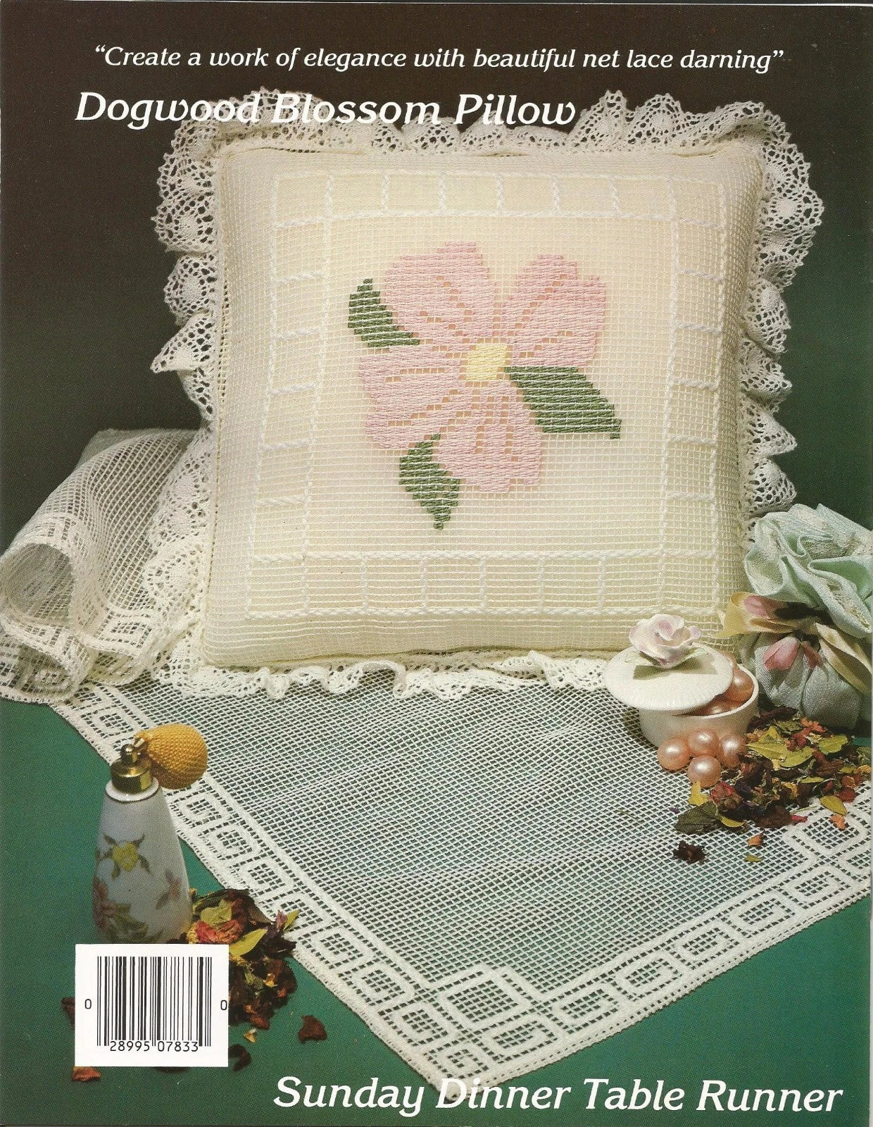 Country Charms of Net Lace Darning Embroidery Chart Patterns Judith Taunton