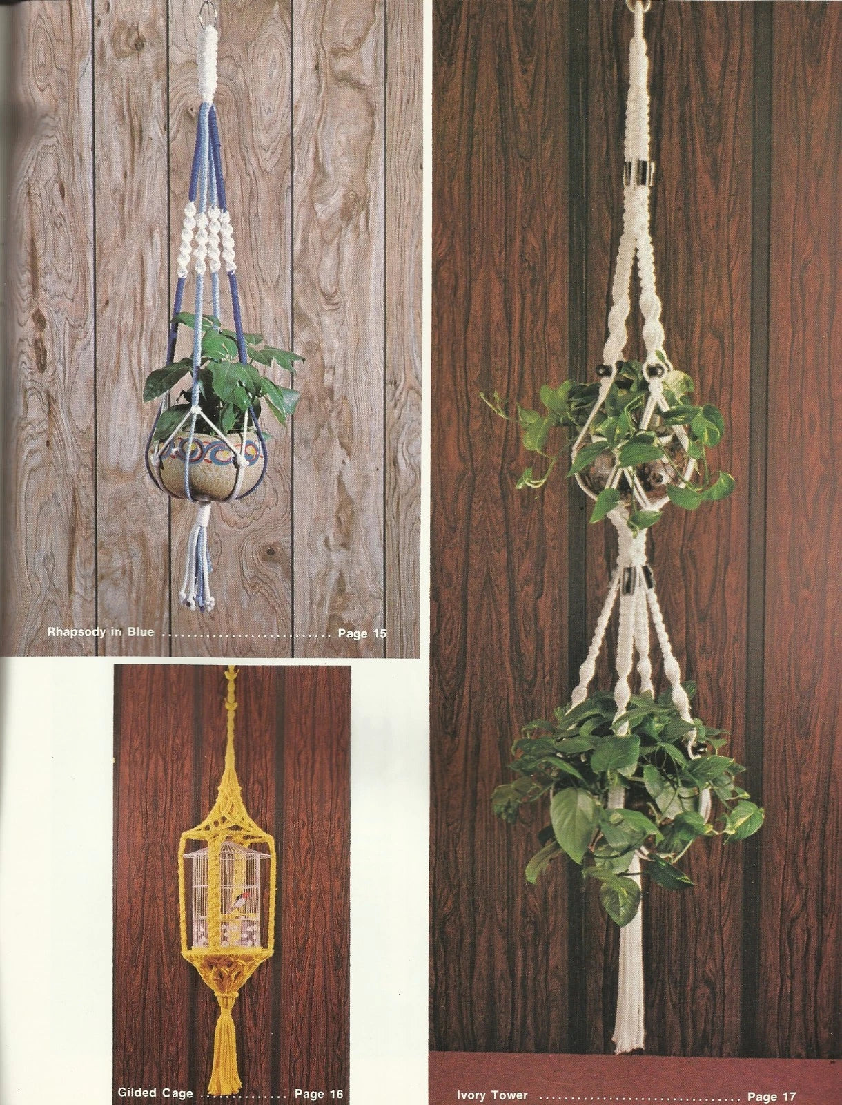 Macrame Ala Carte - Vintage Pattern Booklet