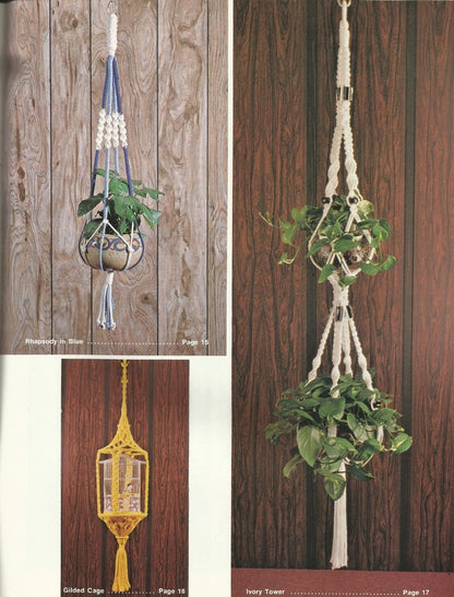 Macrame Ala Carte - Vintage Pattern Booklet