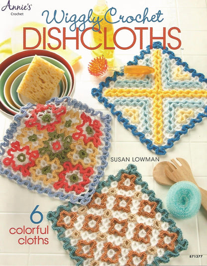 Wiggly Crochet Dishcloths - Susan Lowman Crochet Patterns