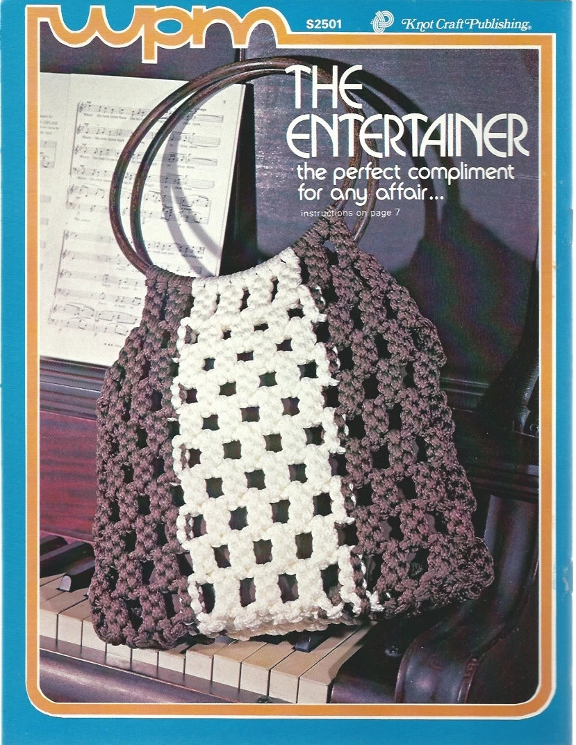 For Every Purse there is a Season Macrame Vintage Pattern Instruction Book