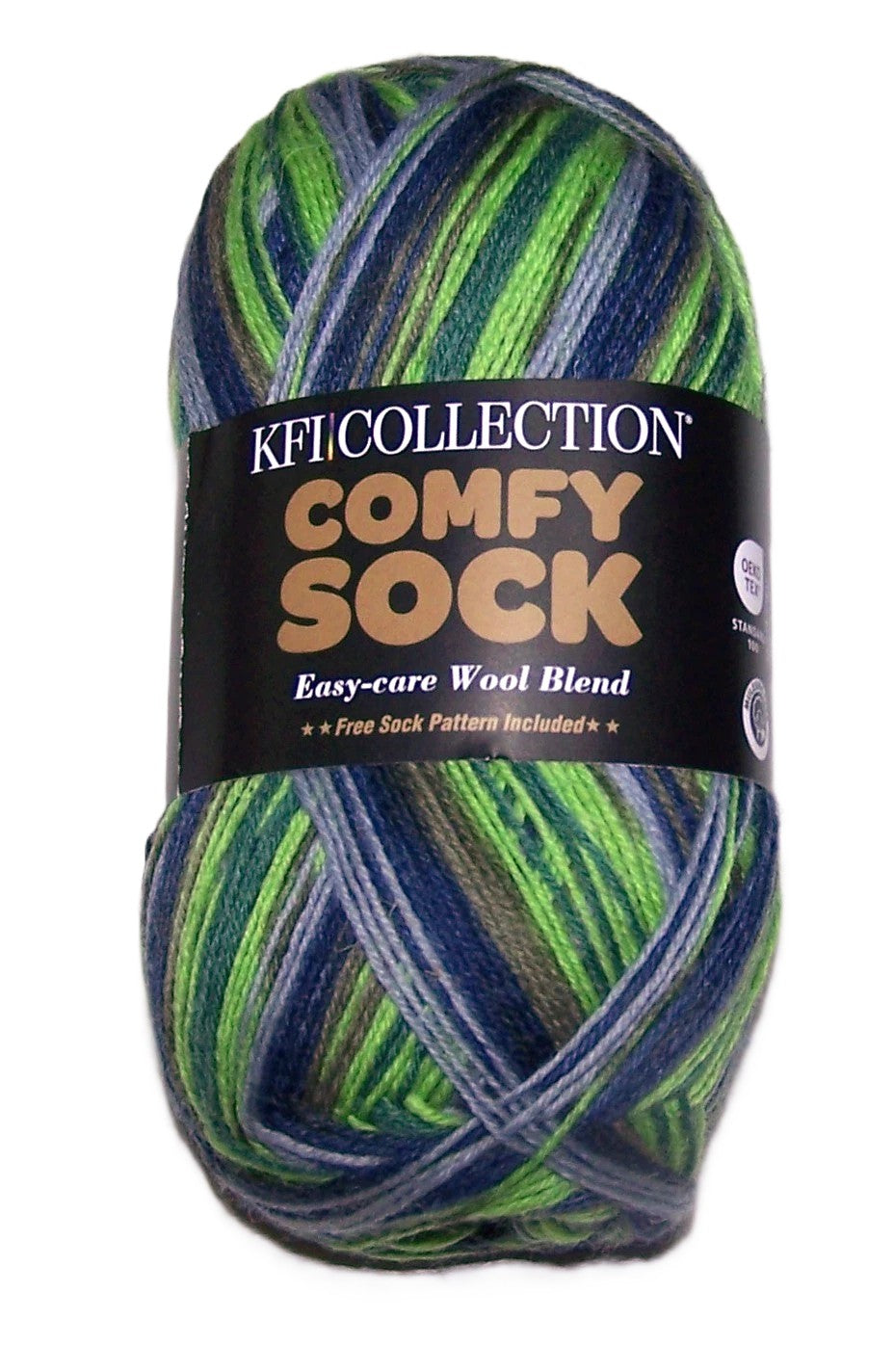 KFI Comfy Sock Fingering / Sock Yarn Skein #03 Aquarius